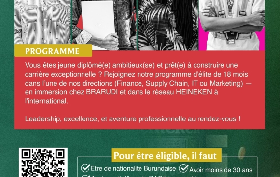 Le programme Management Trainee de la BRARUDI
